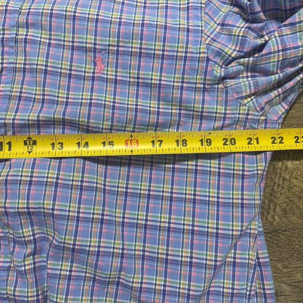 Ralph Lauren Lot 3 Long Sleeve‎ Men's Lg Lightweight Button Down Shirts Pony - Picture 12 of 16